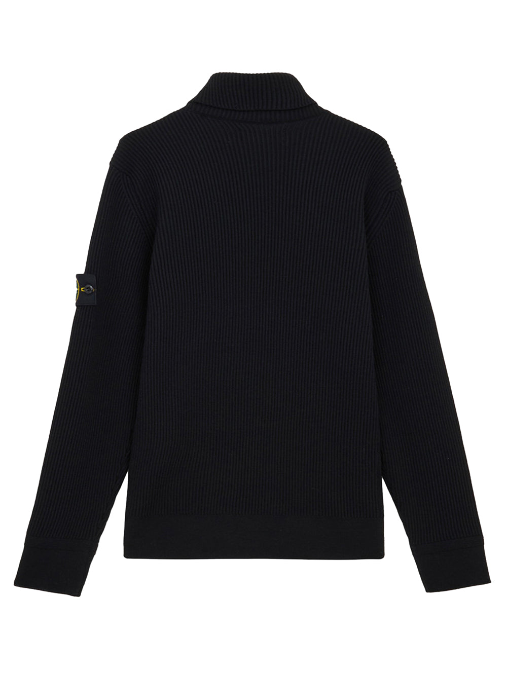 Stone Island Men Ribbed Wool Turtleneck Pullover STONE ISLAND