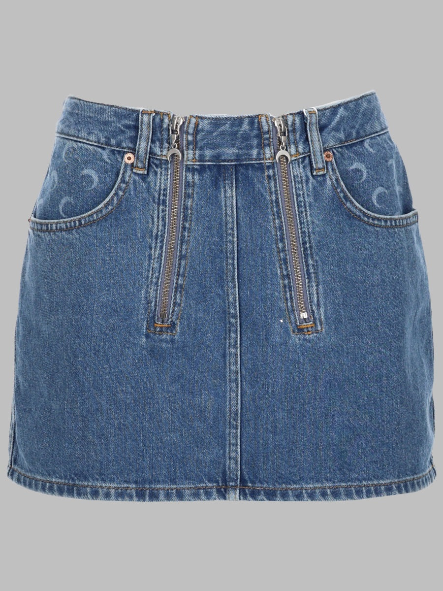 Marine Serre Women Minigonna Con Zip MARINE SERRE