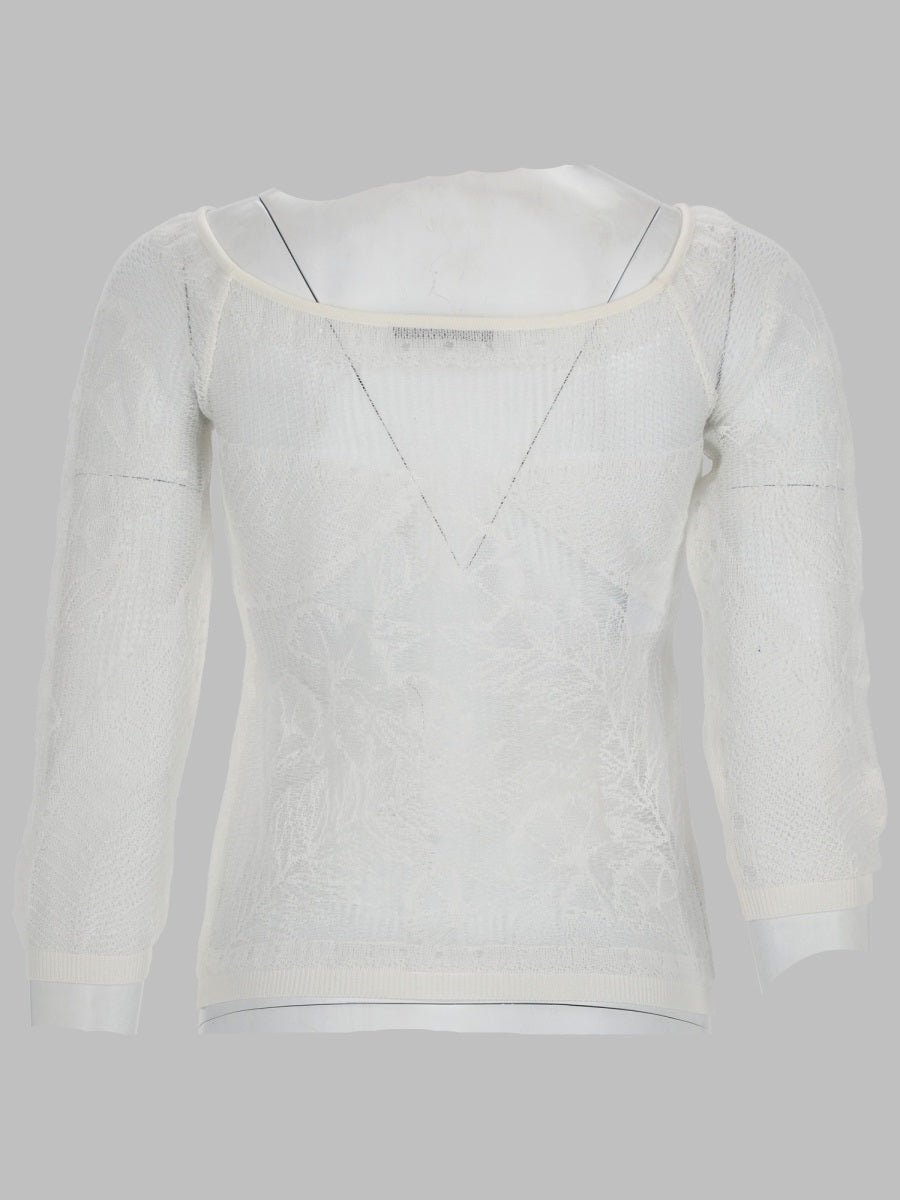 Alberta Ferretti Women Viscose Net Knit Top ALBERTA FERRETTI