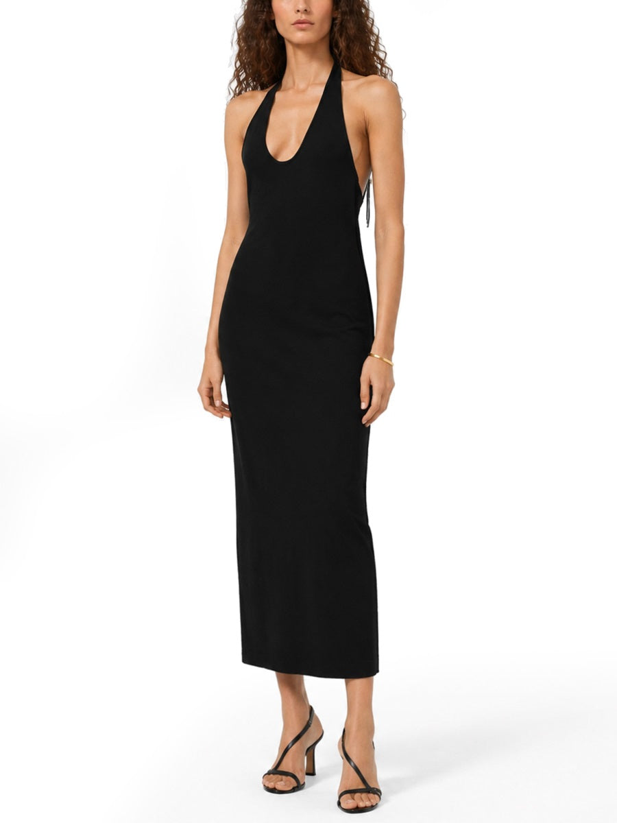Toteme Women Abito Midi Con Scollo "Halter" TOTEME