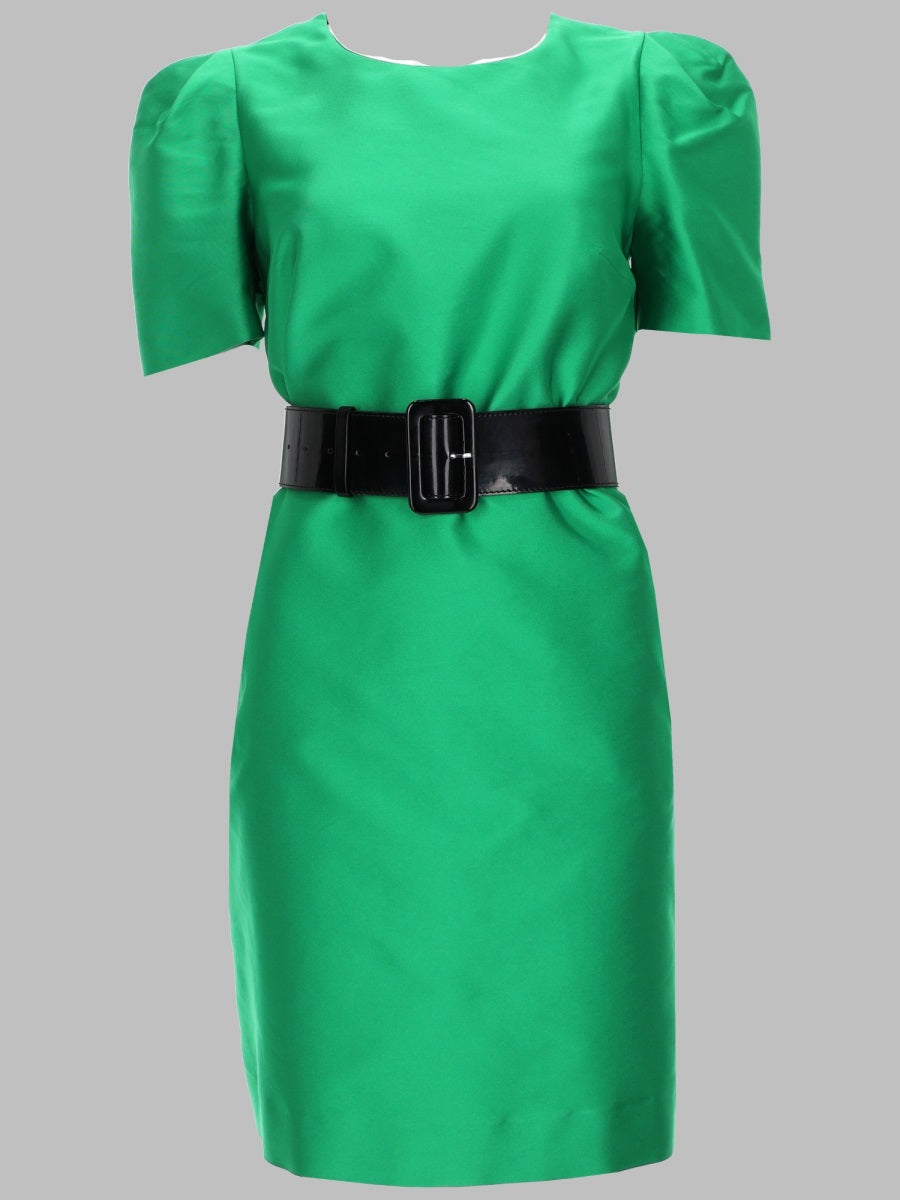 P.A.R.O.S.H. Women Satin Belted Mini Dress P.A.R.O.S.H.