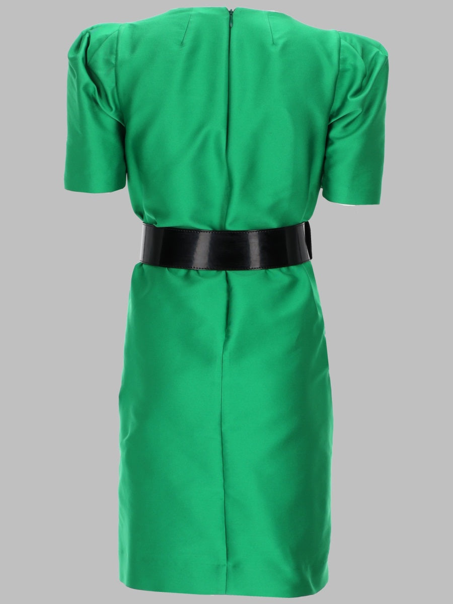P.A.R.O.S.H. Women Satin Belted Mini Dress P.A.R.O.S.H.