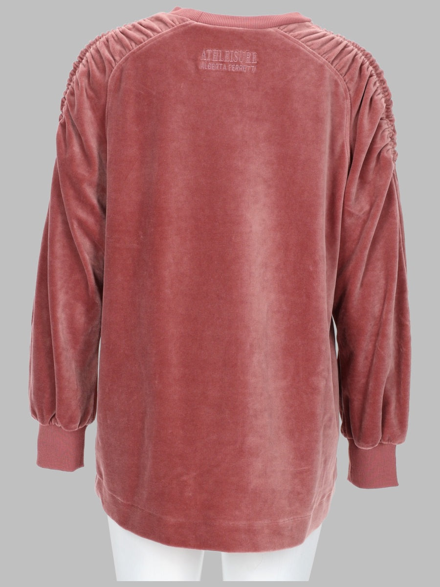 Alberta Ferretti Women Chenille Sweatshirt ALBERTA FERRETTI