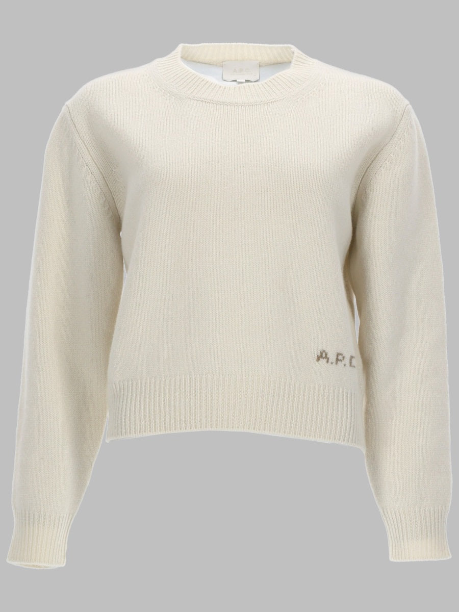 A.P.C. Women Maglia "Anna" Con Logo A.P.C.