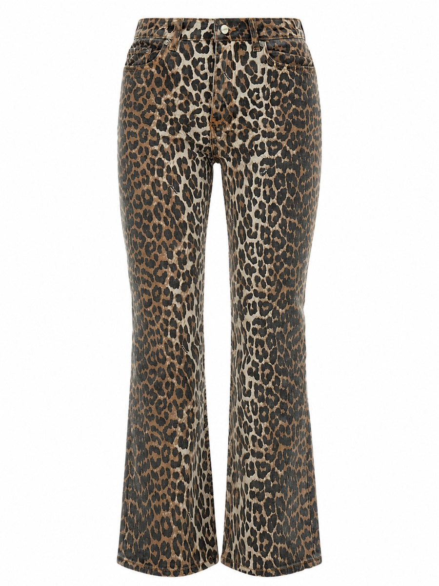 Ganni Women Jeans Animalier GANNI