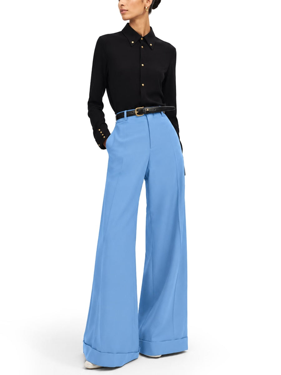 Celine Women Pantalone "Dock" In Lana CELINE