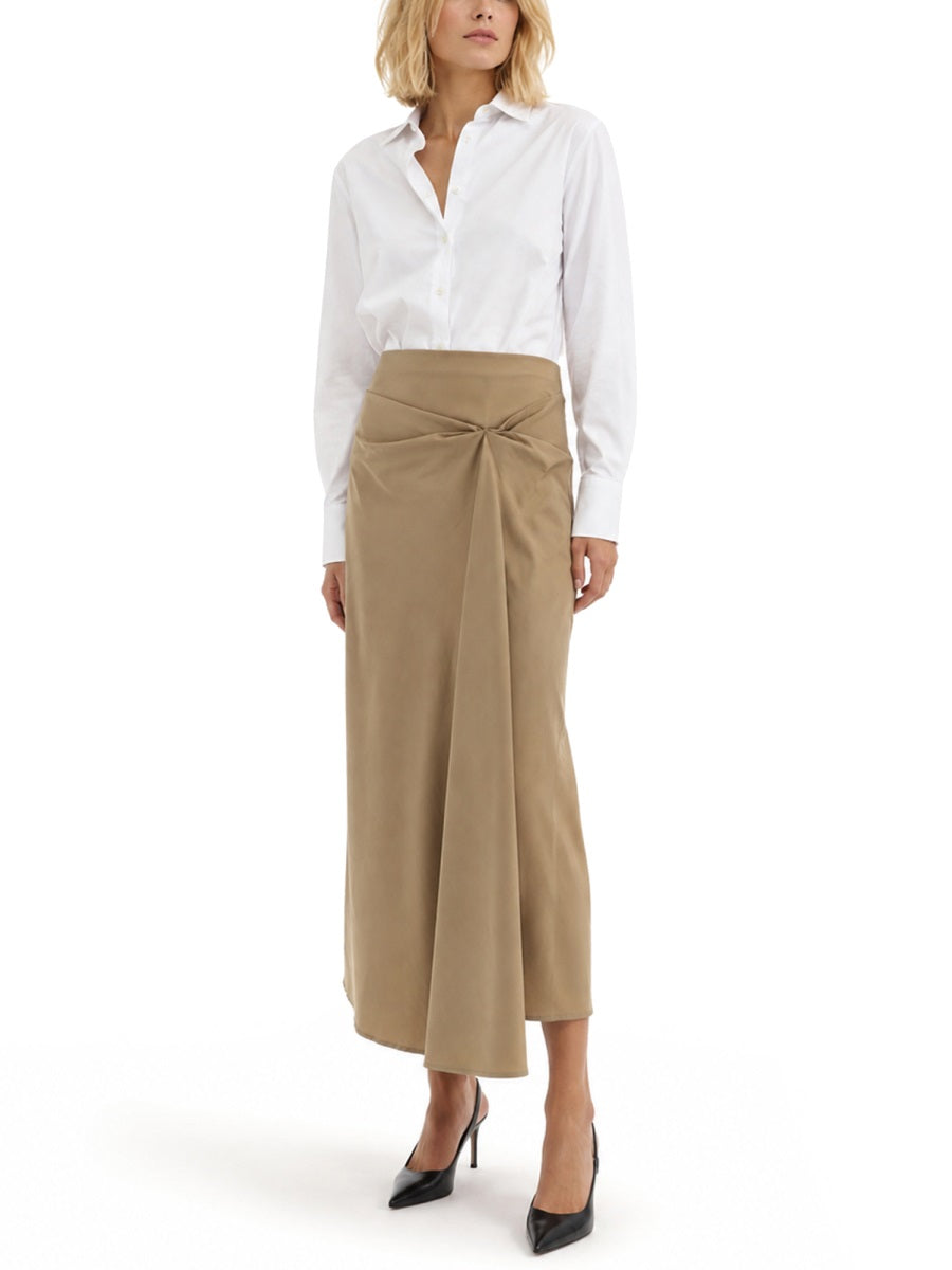 Max Mara Women Gonna Midi Drappeggiata MAX MARA