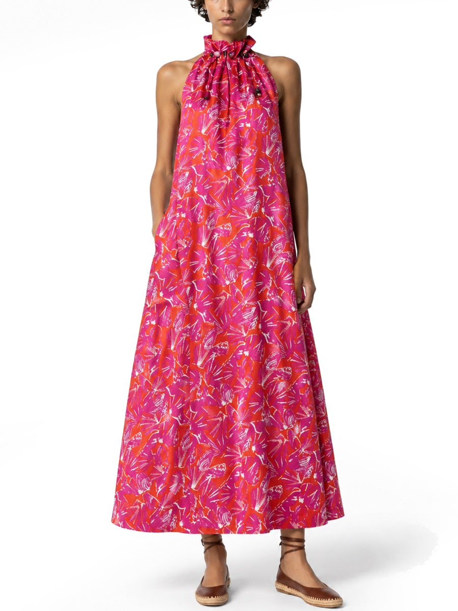 Max Mara Women Abito In Twill Di Seta Stampata MAX MARA