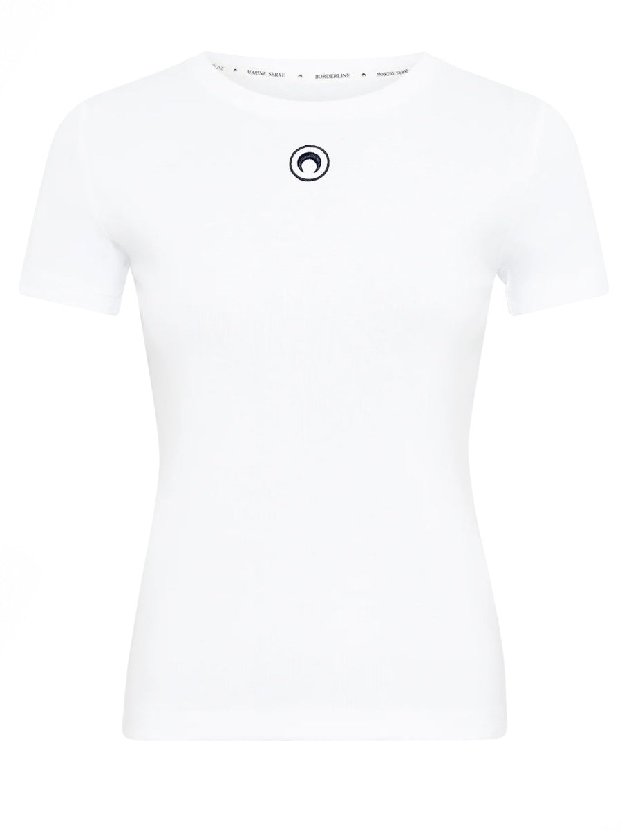 Marine Serre Women T-Shirt "Moon"