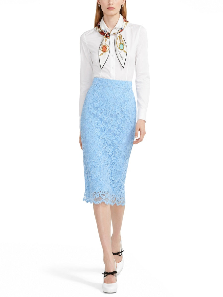 Dolce & Gabbana Women Gonna A Tubino In Pizzo DOLCE & GABBANA