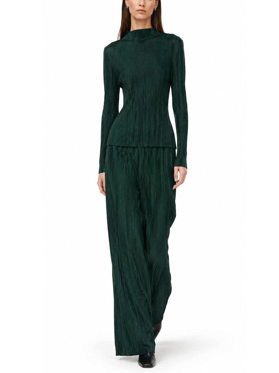 Pleats Please Issey Miyake Women Pantalone Palazzo "Monthly Colors: March" PLEATS PLEASE ISSEY MIYAKE