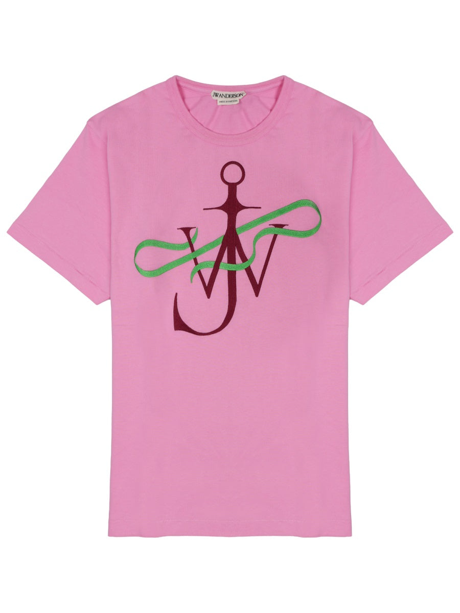 Jw Anderson Men T-Shirt Con Logo J.W. ANDERSON