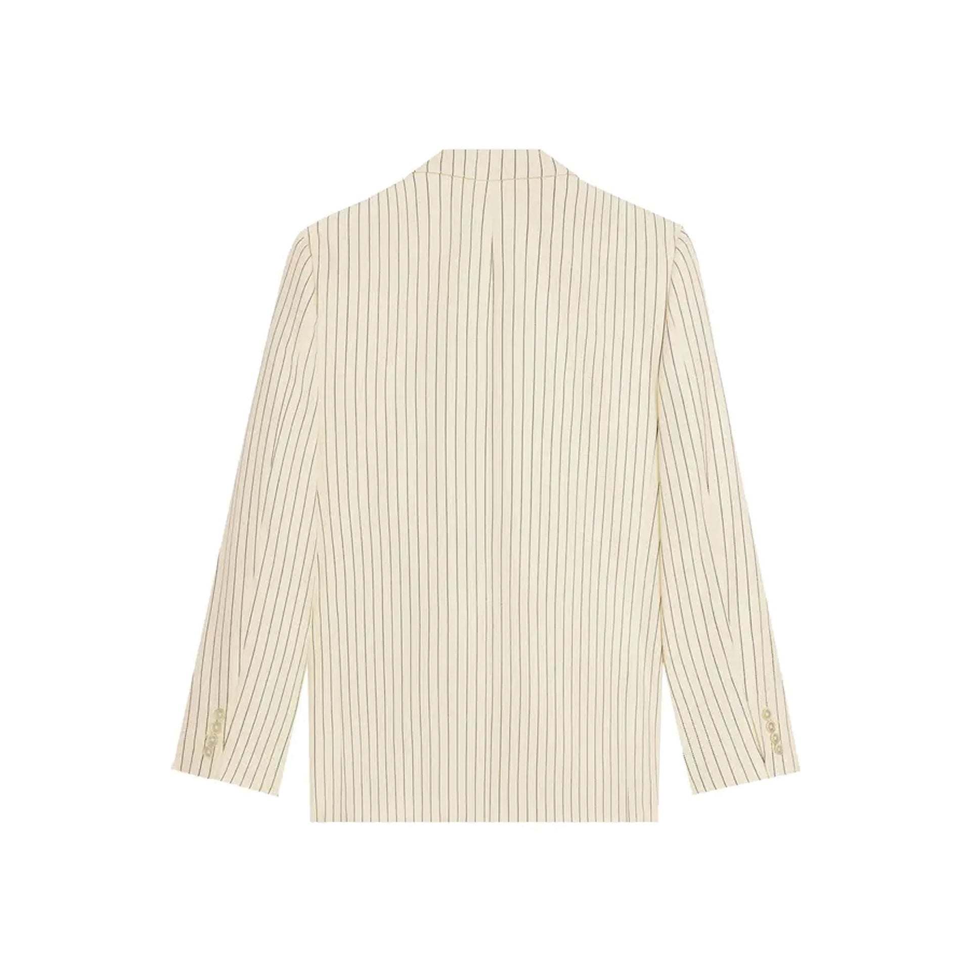 Celine Wool Striped Blazer Men CELINE
