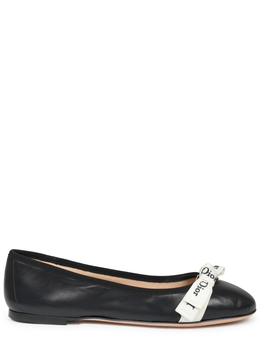 Dior Women Ballerina "J'adior" In Pelle CHRISTIAN DIOR