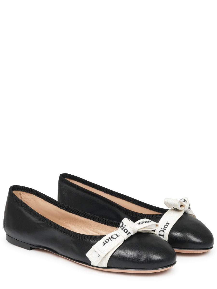 Dior Women Ballerina "J'adior" In Pelle CHRISTIAN DIOR
