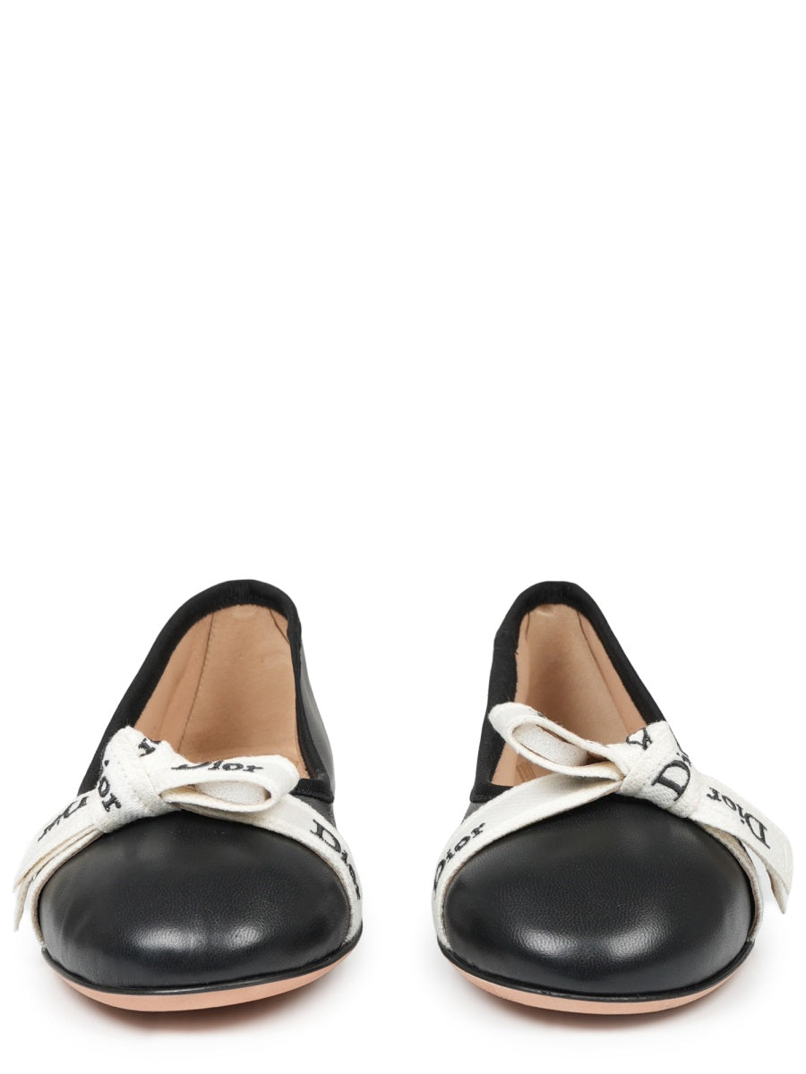 Dior Women Ballerina "J'adior" In Pelle CHRISTIAN DIOR