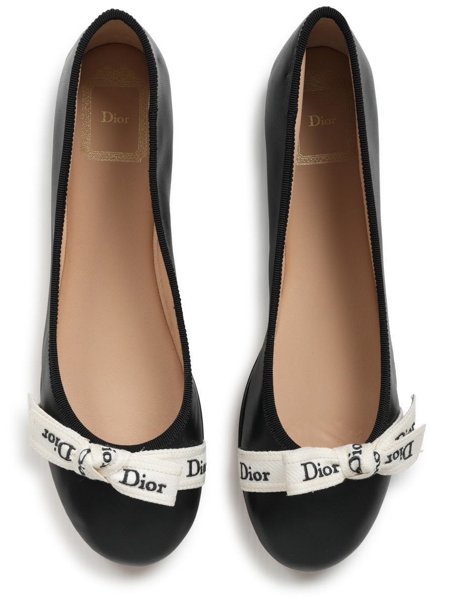 Dior Women Ballerina "J'adior" In Pelle CHRISTIAN DIOR