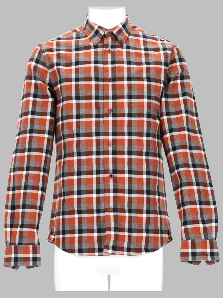 Acne Studios Men Camicia In Cotone A Quadri ACNE STUDIOS