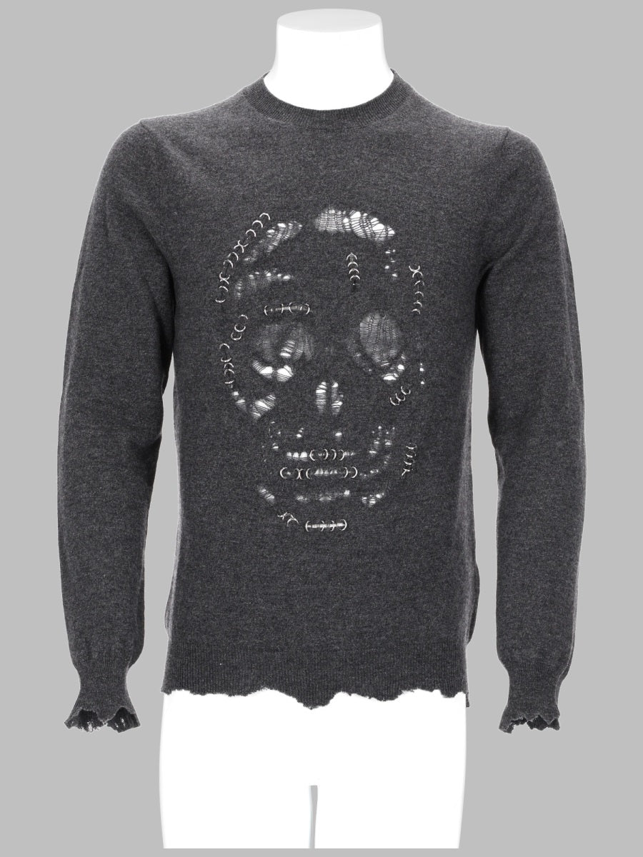 Alexander Mcqueen Men Maglia "Skull Punk Piercing" ALEXANDER MCQUEEN
