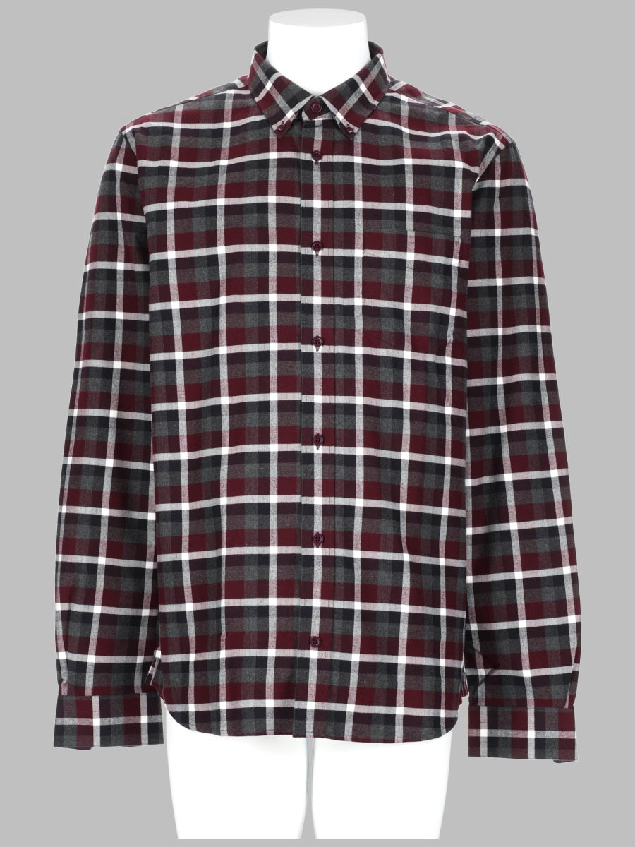 Acne Studios Men Camicia In Cotone A Quadri ACNE STUDIOS