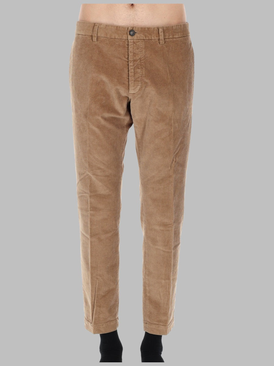 Dsquared Men Ribbed Velvet Trousers DSQUARED2