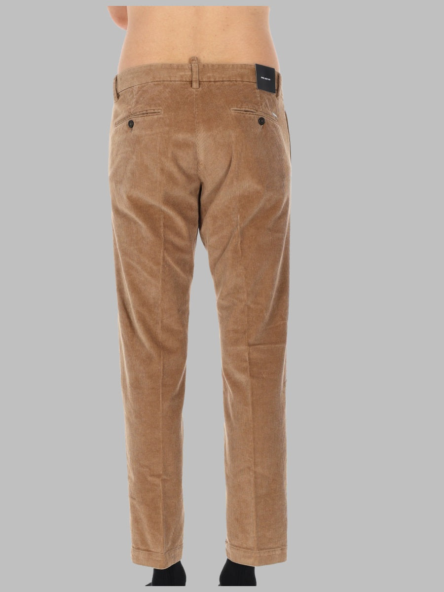 Dsquared Men Ribbed Velvet Trousers DSQUARED2