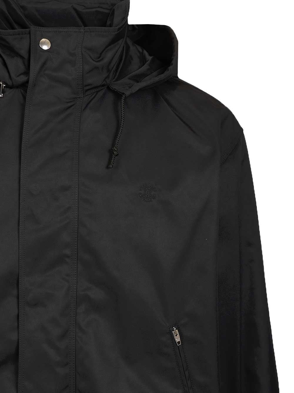 Celine Men Nylon Twill Windbreaker CELINE