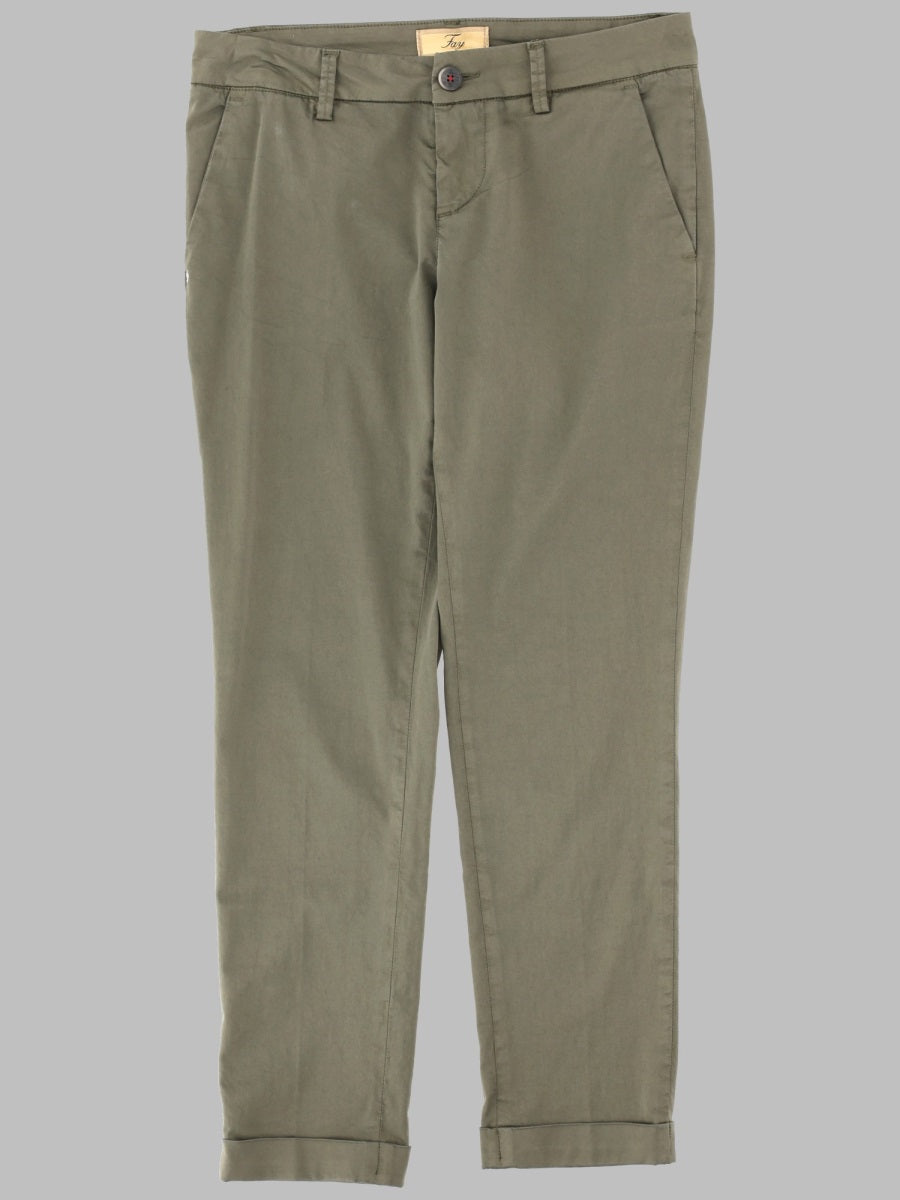 Fay Women Pantalone In Cotone FAY