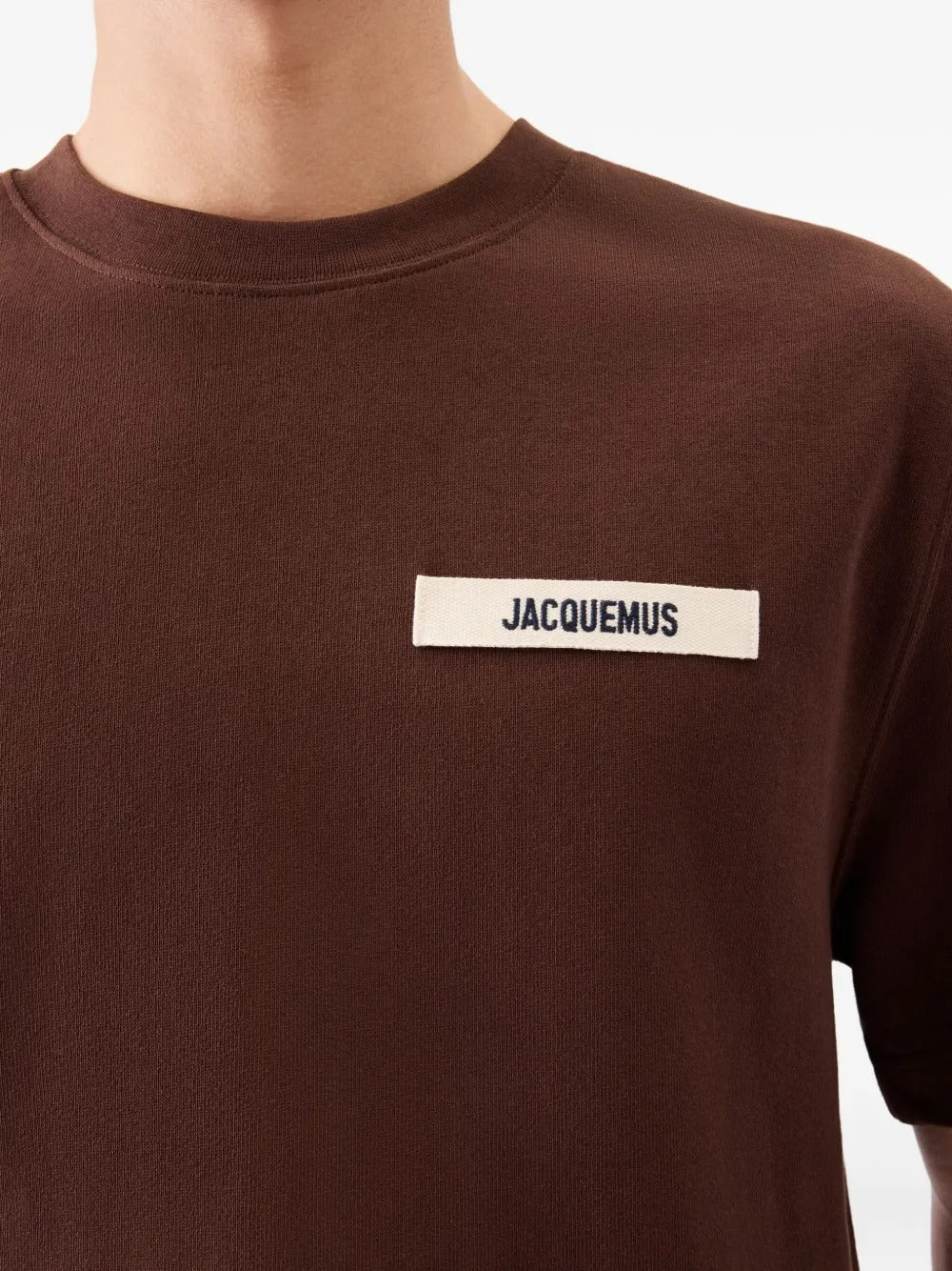Jacquemus Men Le T-Shirt Gros Grain In Cotton JACQUEMUS