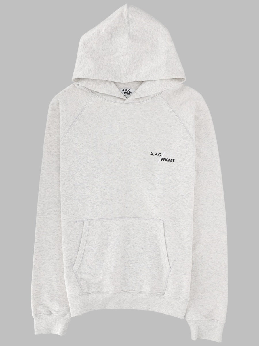 A.P.C. Men Felpa Con Logo A.P.C.