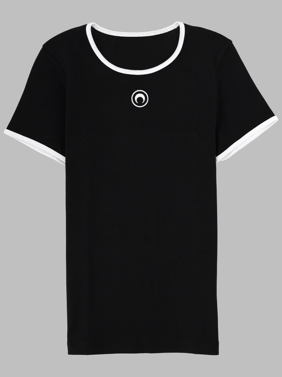 Marine Serre Women T-Shirt Con Logo MARINE SERRE