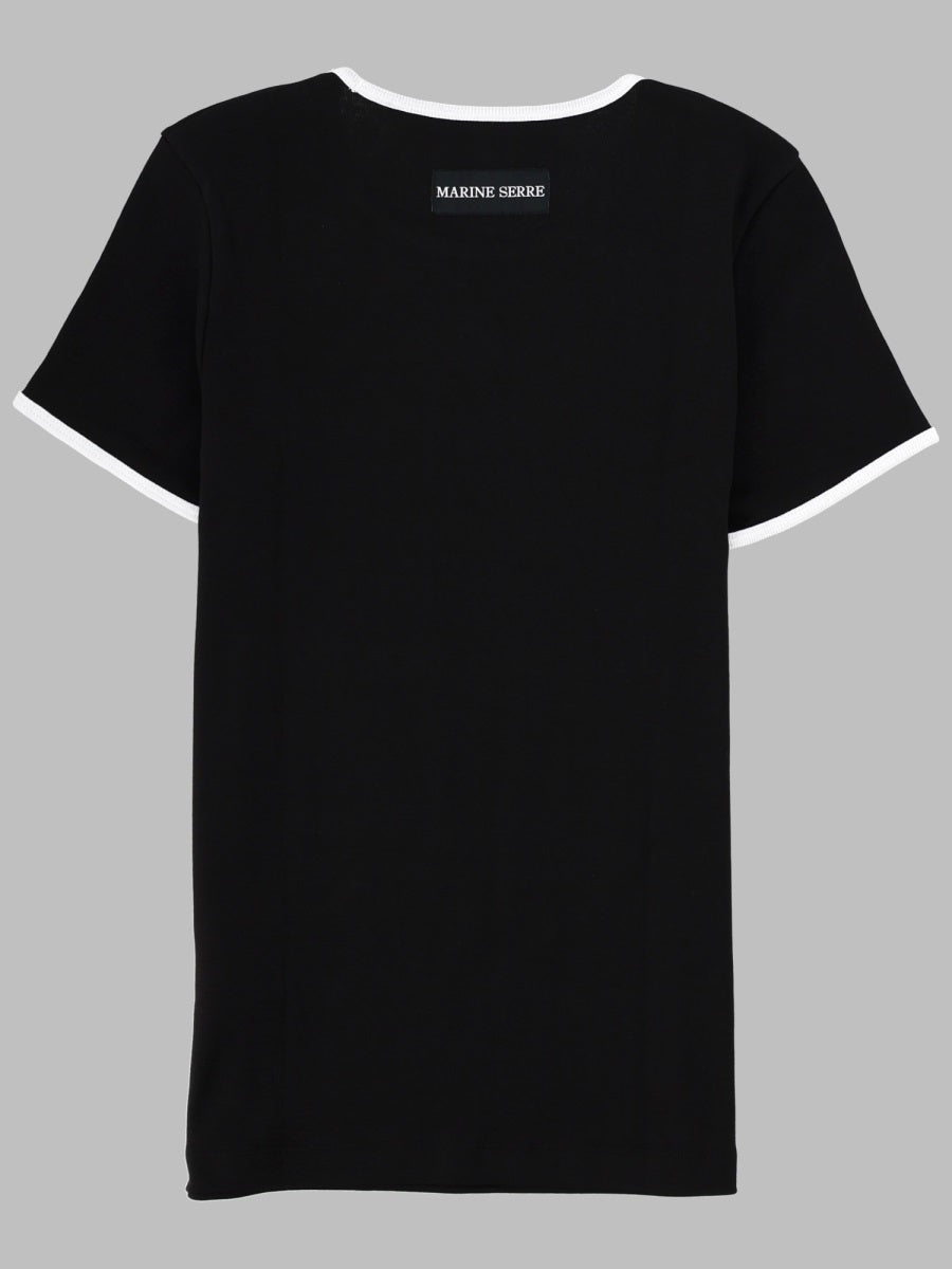 Marine Serre Women T-Shirt Con Logo MARINE SERRE