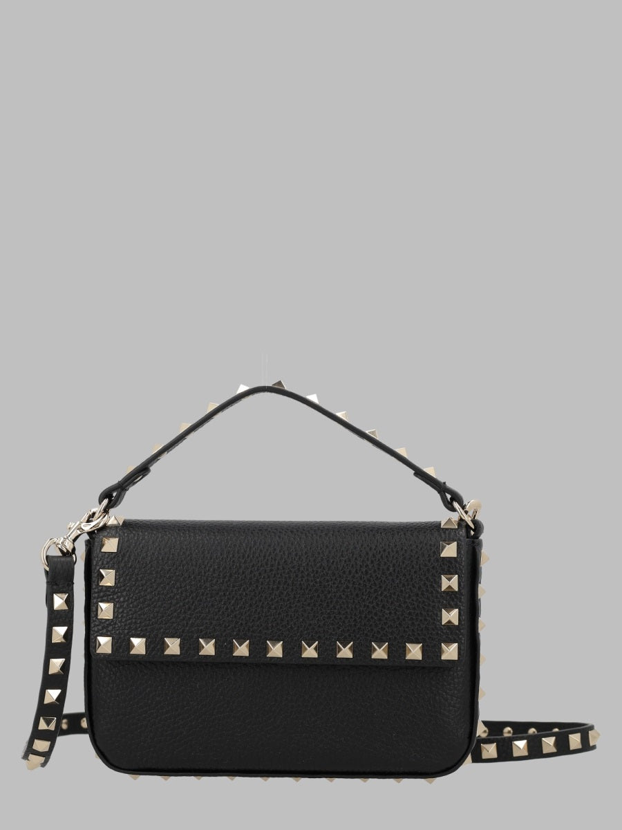 Valentino Garavani Women Pouch Rockstud In Vitello Granato VALENTINO GARAVANI