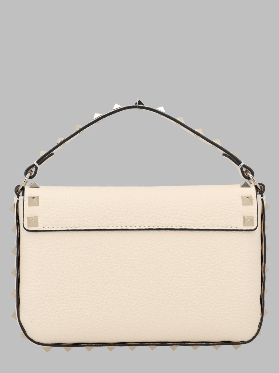 Valentino Garavani Women Pouch Rockstud In Vitello Granato VALENTINO GARAVANI