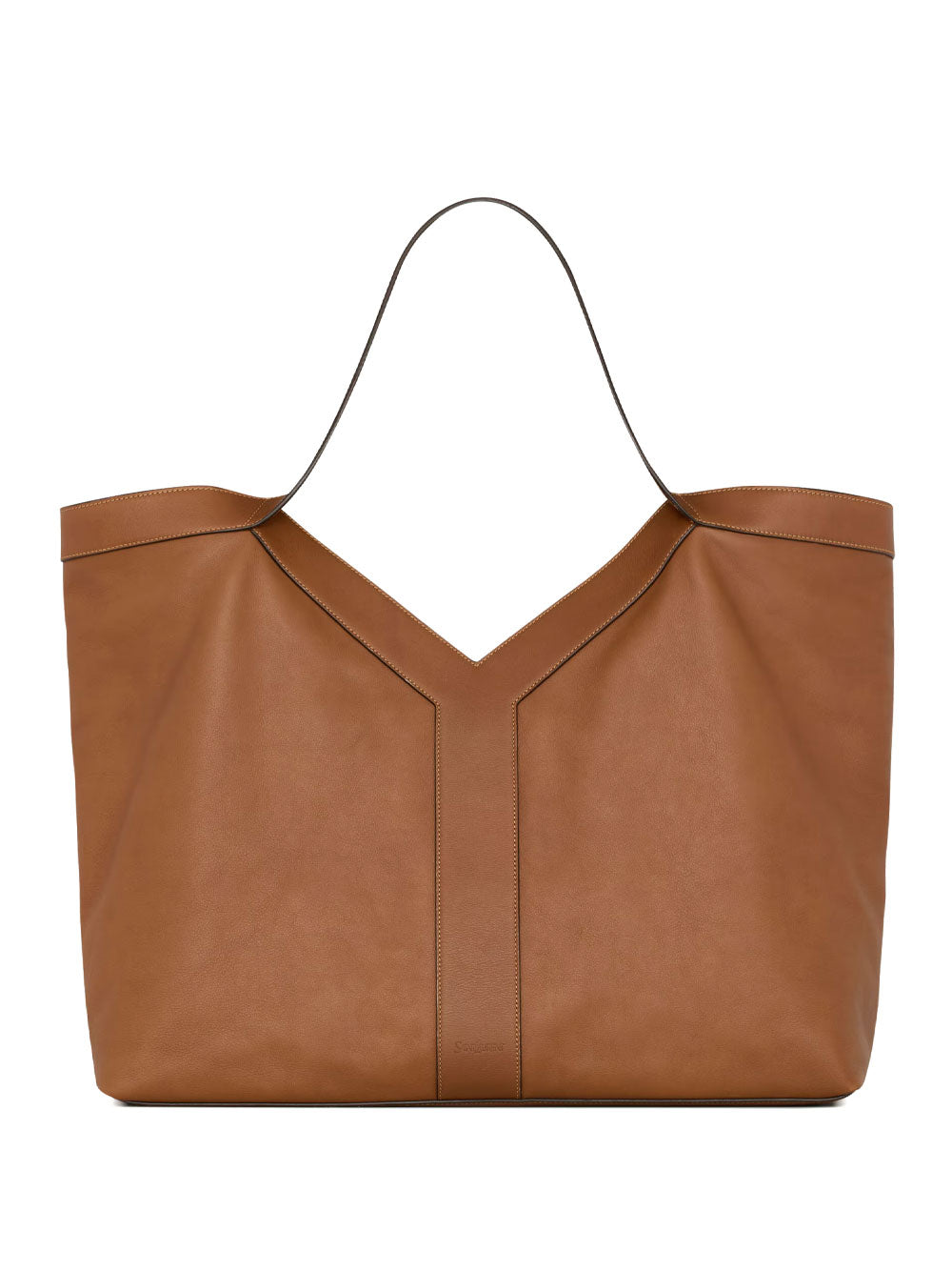 Saint Laurent Men Y Large Tote In Grained Leather SAINT LAURENT