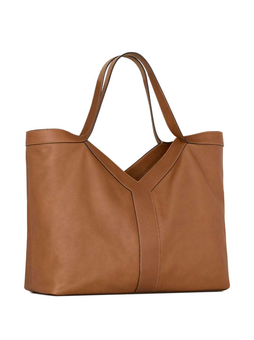 Saint Laurent Men Y Large Tote In Grained Leather SAINT LAURENT