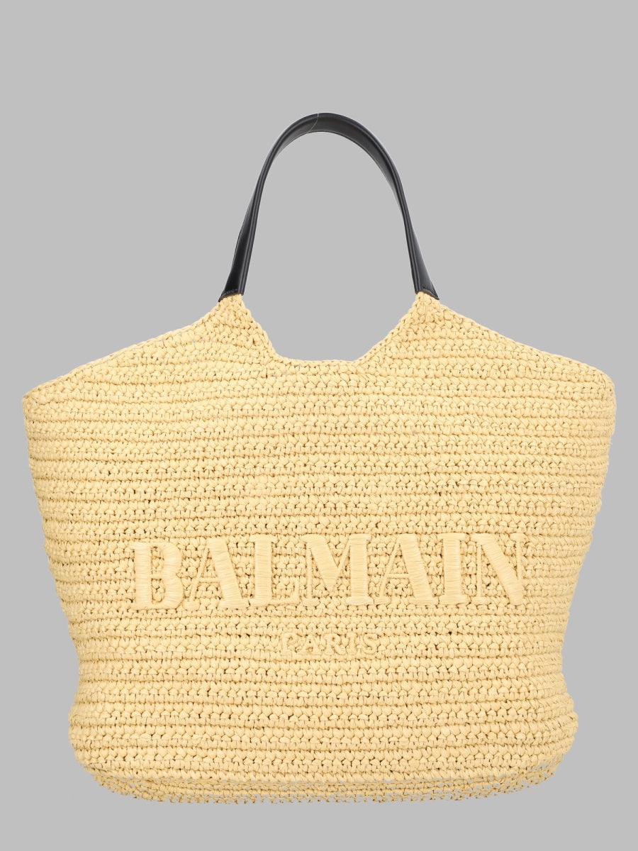 Balmain Women Borsa Shopper Crochet BALMAIN