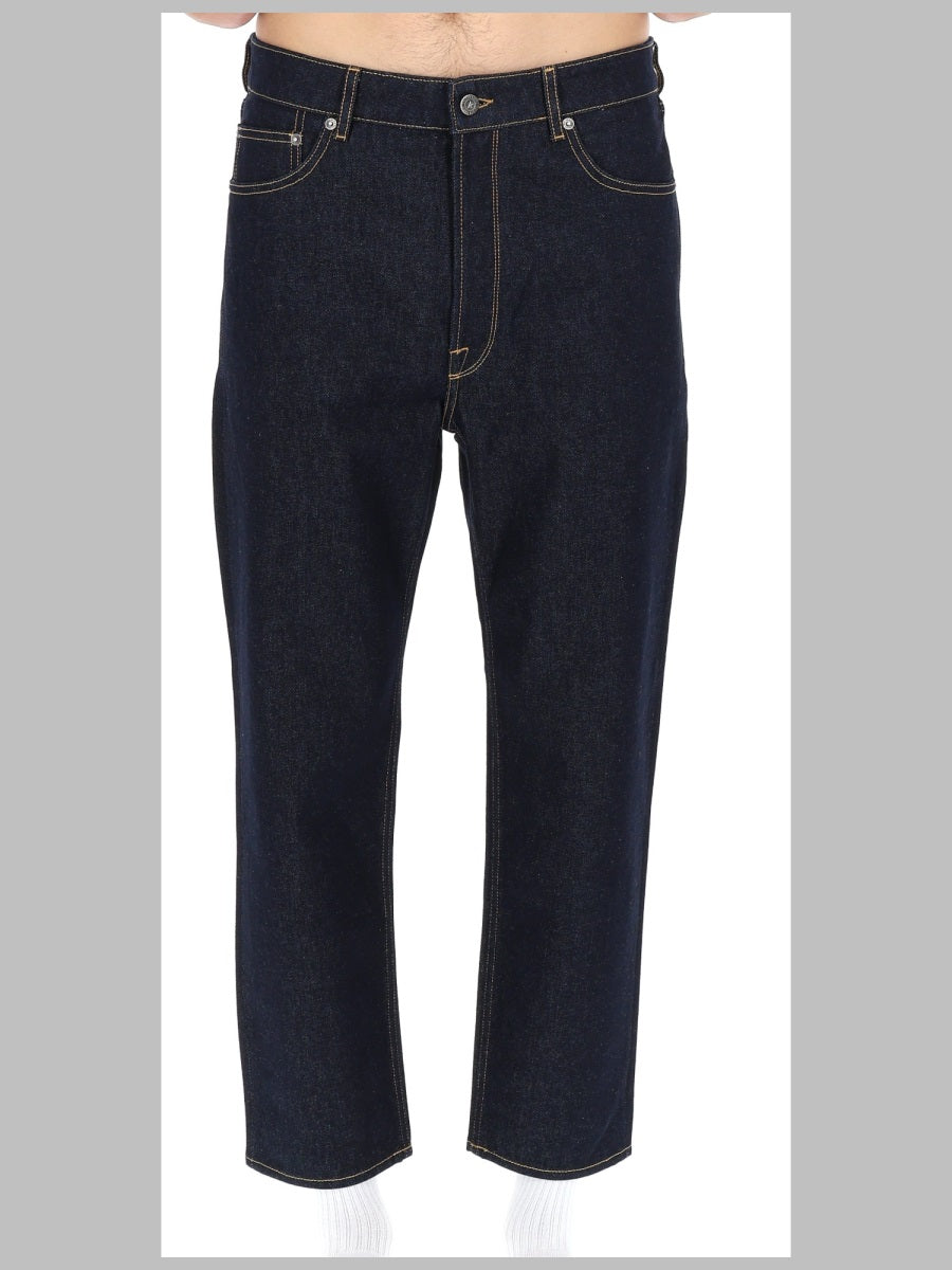 Golden Goose Men Happy Pant Dark Blue Jeans GOLDEN GOOSE