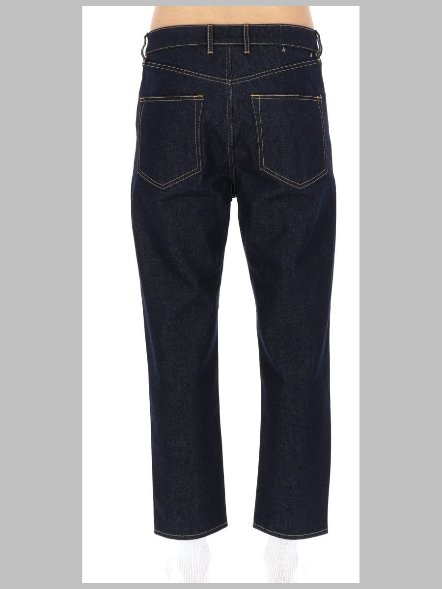 Golden Goose Men Happy Pant Dark Blue Jeans GOLDEN GOOSE