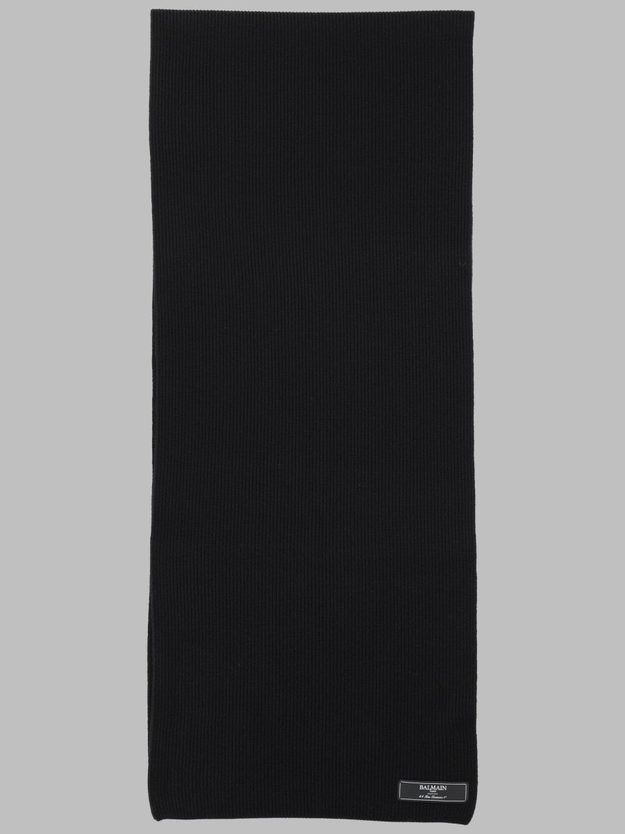 Balmain Men Sciarpa In Lana Merino BALMAIN