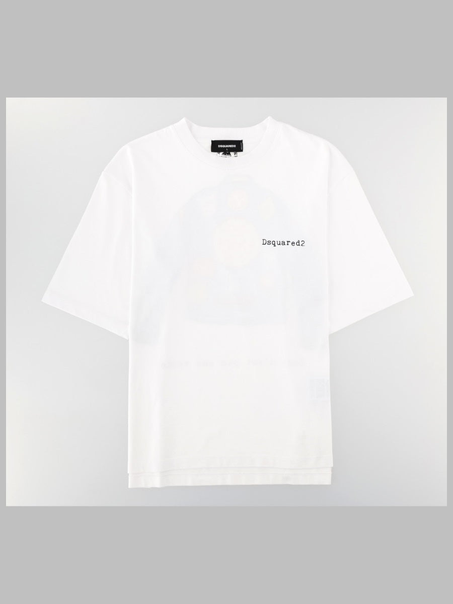 Dsquared Men T-Shirt Con Stampa DSQUARED2