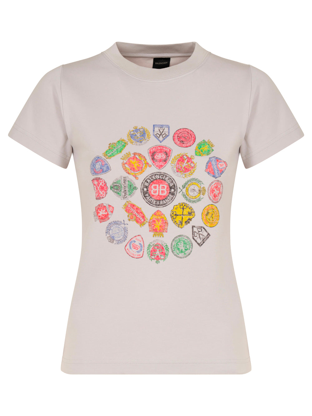 Balenciaga Women Fitted T-Shirt BALENCIAGA