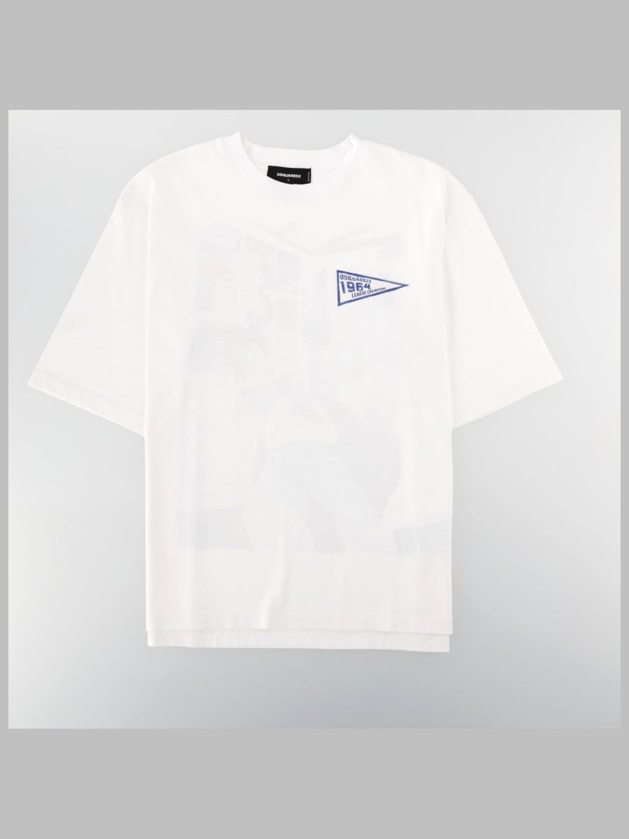Dsquared Men T-Shirt Con Stampa DSQUARED2