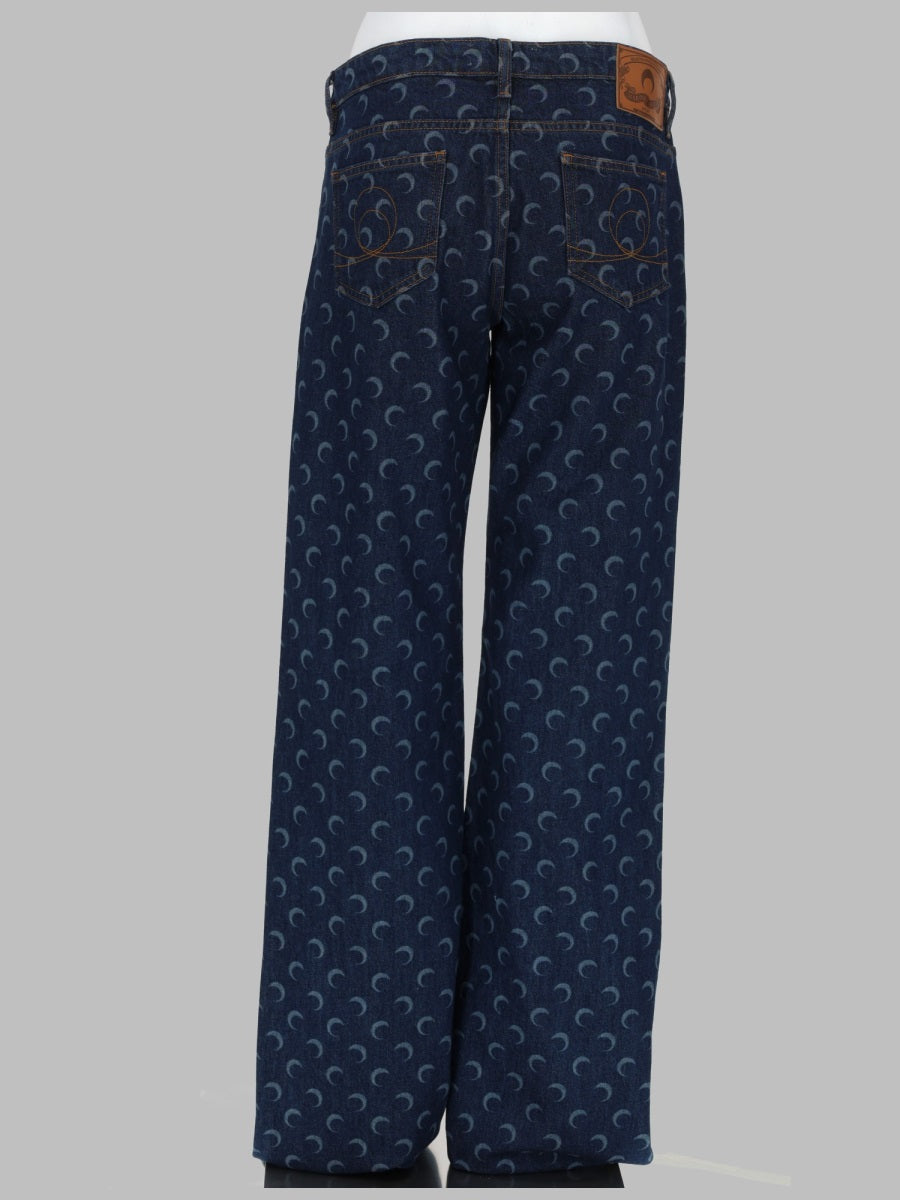 Marine Serre Women Jeans "Moon" MARINE SERRE