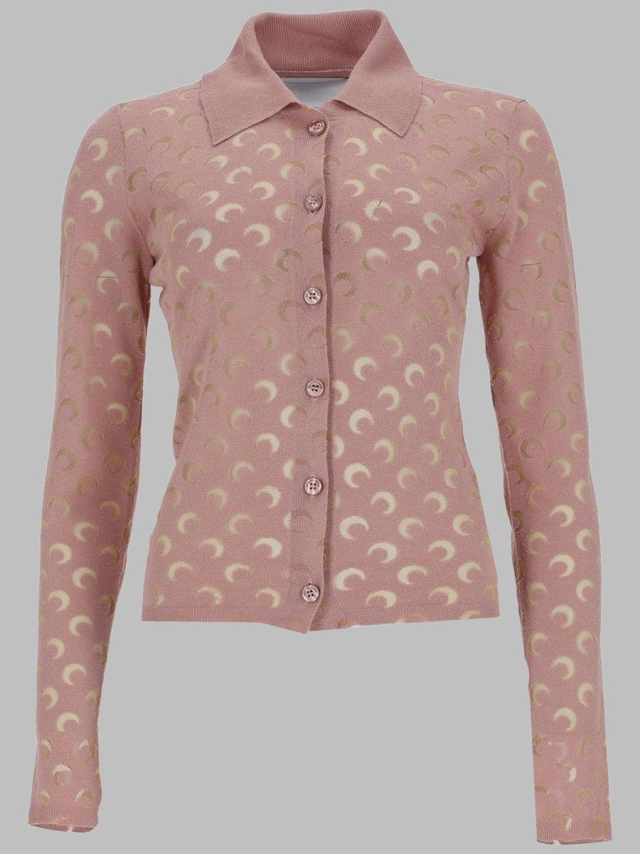 Marine Serre Women Cardigan "Moon" MARINE SERRE