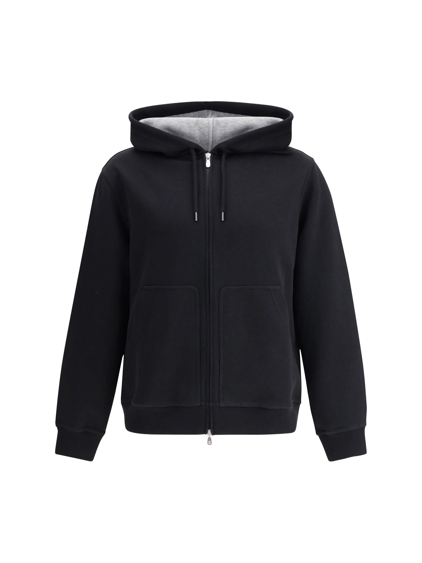 Brunello Cucinelli Men Monochrome Hoodie BRUNELLO CUCINELLI
