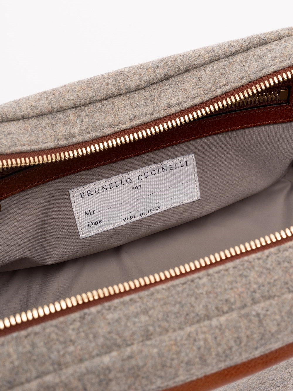 Brunello Cucinelli Men Beauty Case BRUNELLO CUCINELLI