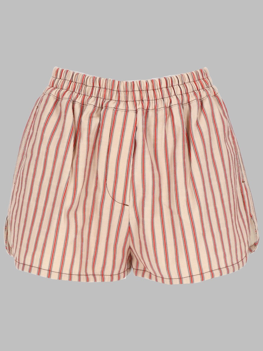 Fendi Women Shorts In Denim Ff A Righe FENDI