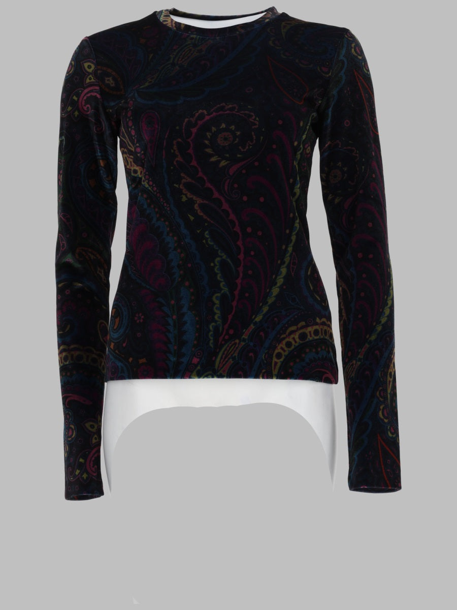 Etro Women Top Con Stampa Paisley ETRO