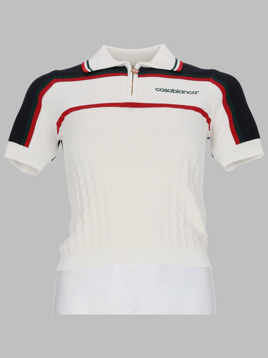 Casablanca Women Maglia Polo Da Tennis CASABLANCA